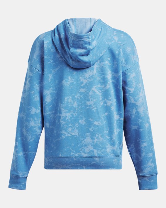 Sudadera con capucha Project Rock Terry Underground para mujer, Blue, pdpMainDesktop image number 3